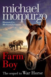 Cover of Farm Boy by Michael Morpurgo illustrated by Michael Foreman