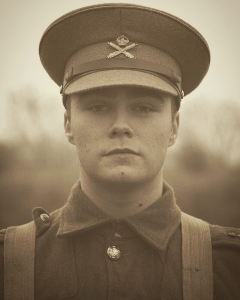 Actor in Private Peaceful at the Pick Me Up theatre