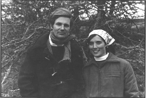 Michael and Clare Morpurgo in 1976