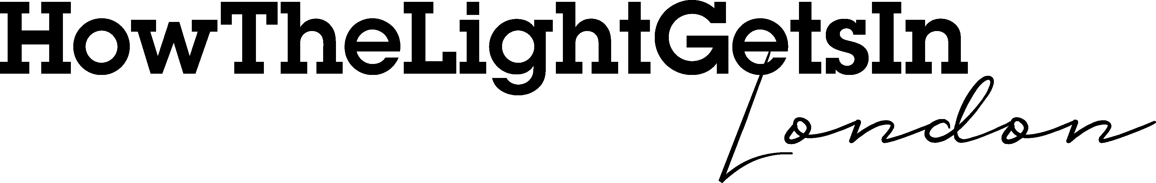 How the Light Gets in London 2019 Logo
