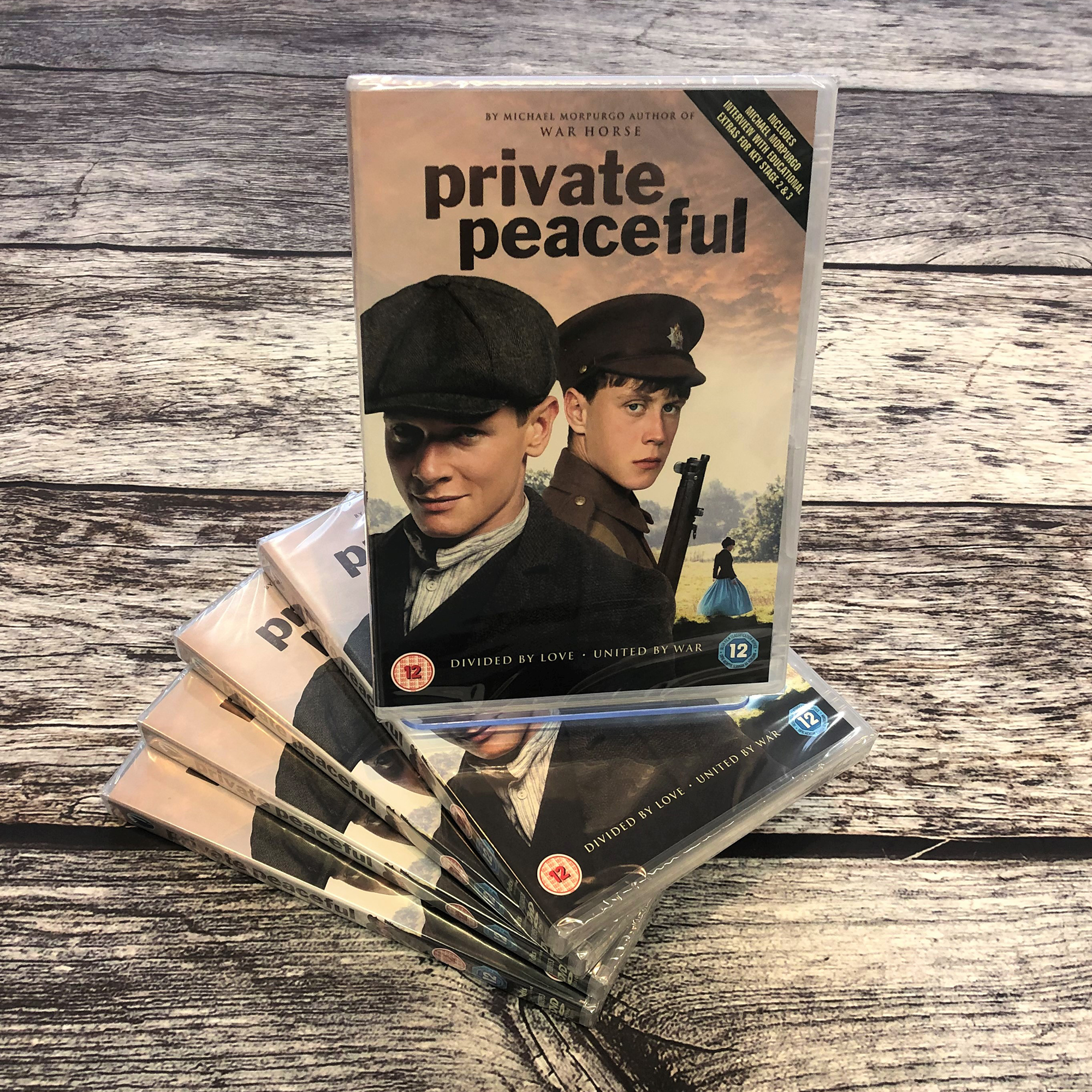Michael Morpurgo Month: Win 1 of 10 Private Peaceful DVDs for your school!